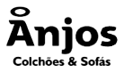 Logo Anjos Colchões e Sofás